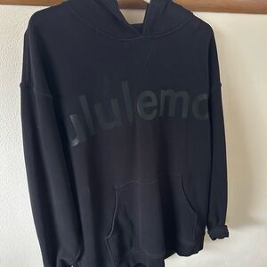 Lululemon Black Logo Hoodie
